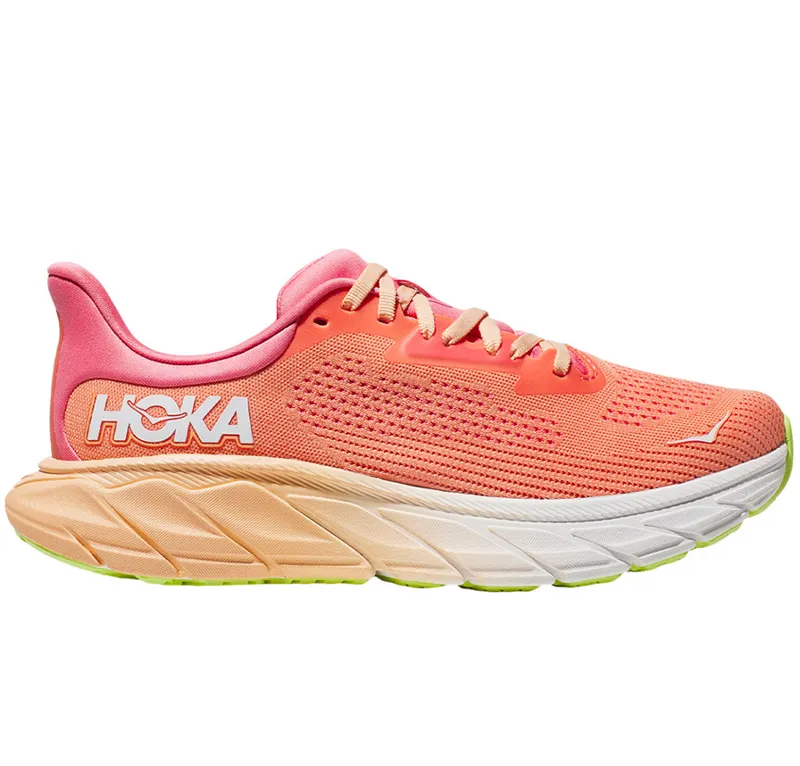 Hoka One One Women's Arahi 7 Running Shoes Papaya/Coral