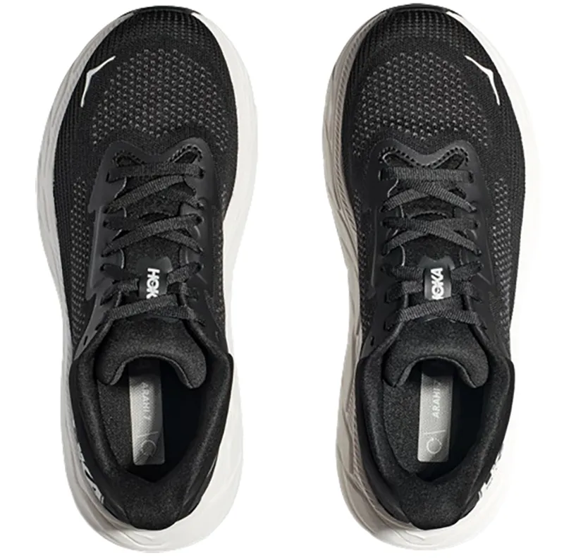 Hoka One One Women's Arahi 7 WIDE Black/White-6