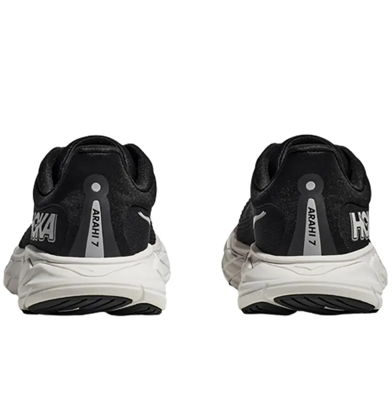 Hoka One One Women's Arahi 7 WIDE Black/White-5