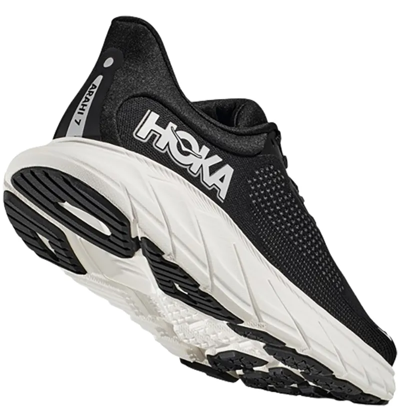 Hoka One One Women's Arahi 7 WIDE Black/White-4
