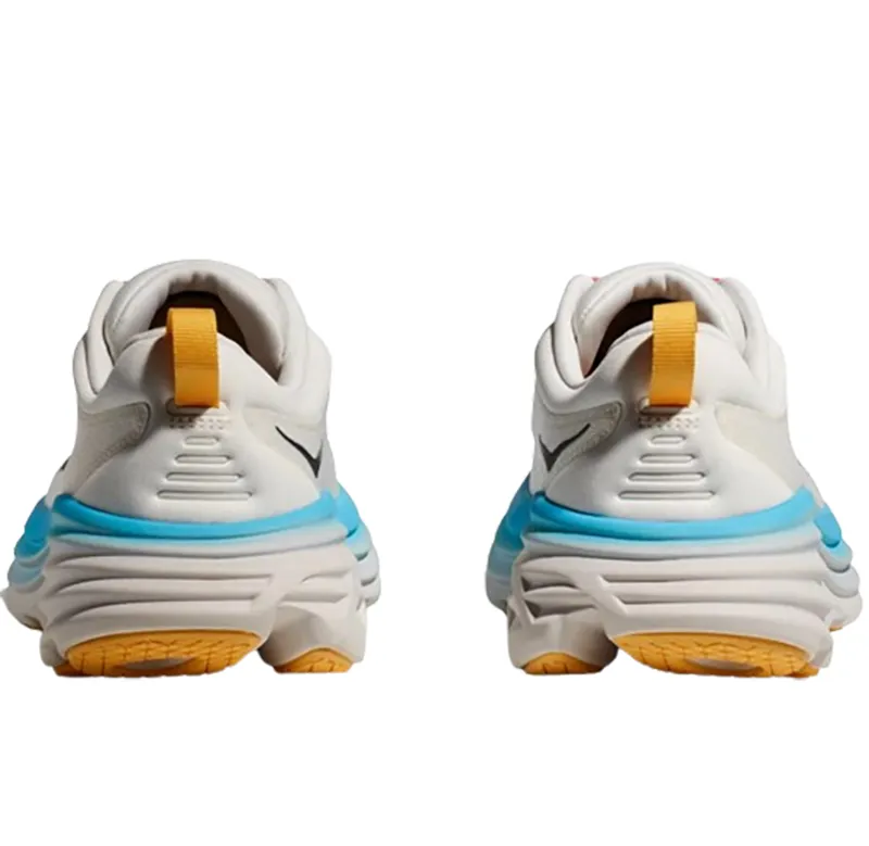 Hoka One One Women's Bondi 8 Blanc de Blanc/Swim Day-5