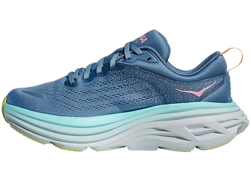 Hoka One One Women's Bondi 8 WIDE Running Shoes Shadow/Dusk-1