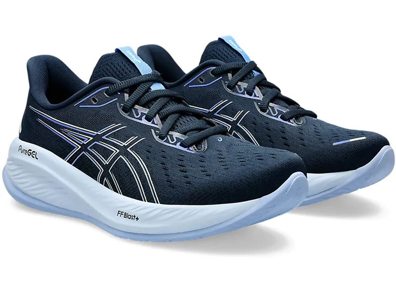 Hoka One One Women's GEL-Cumulus 26 Running Shoes French Blue/Light Sapphire-2