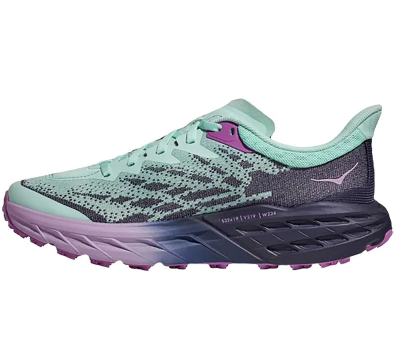 Hoka One One Women's Speedgoat 5 Running Shoes WIDE - Sunlit Ocean/Night Sky-1