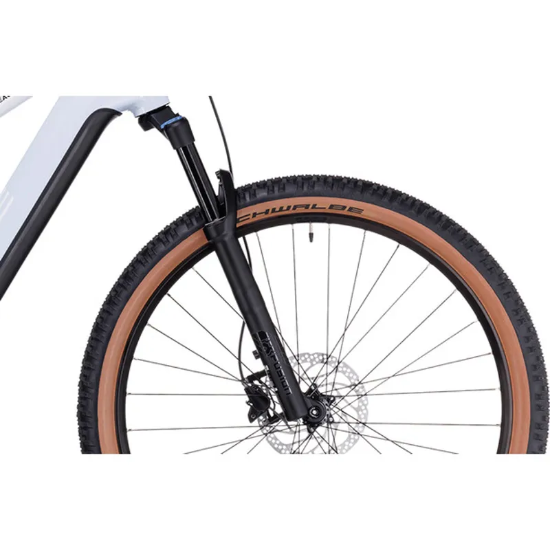 Cube Reaction Hybrid Pro 625 Electric Mountain Bike in Flash White-2