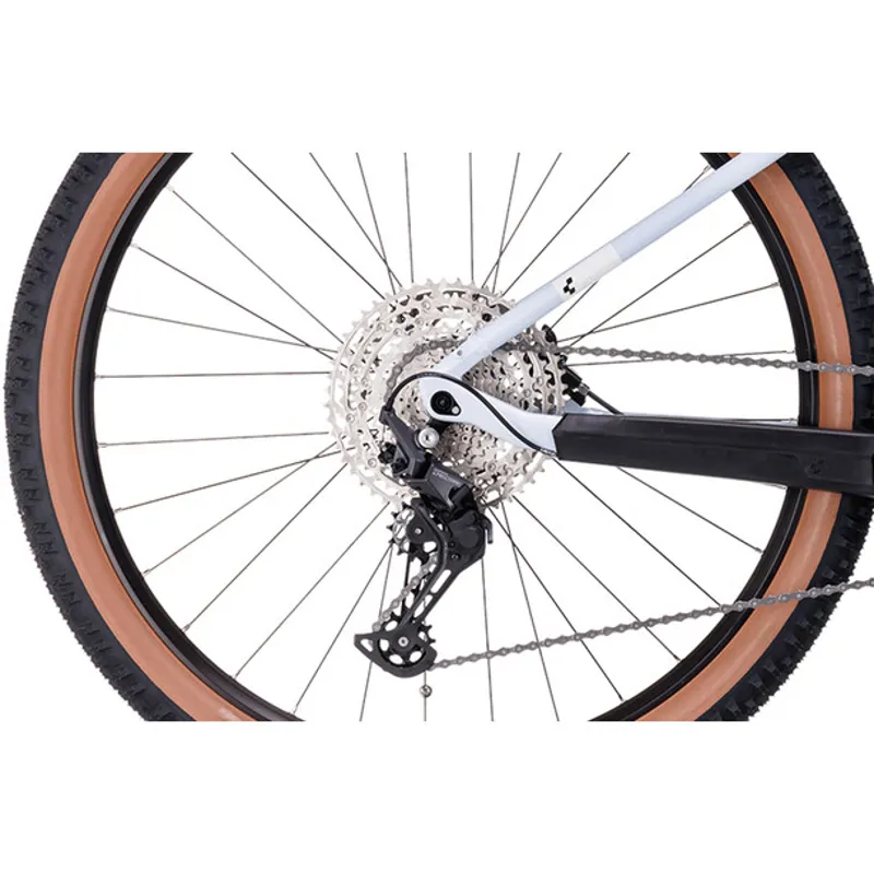 Cube Reaction Hybrid Pro 625 Electric Mountain Bike in Flash White-4