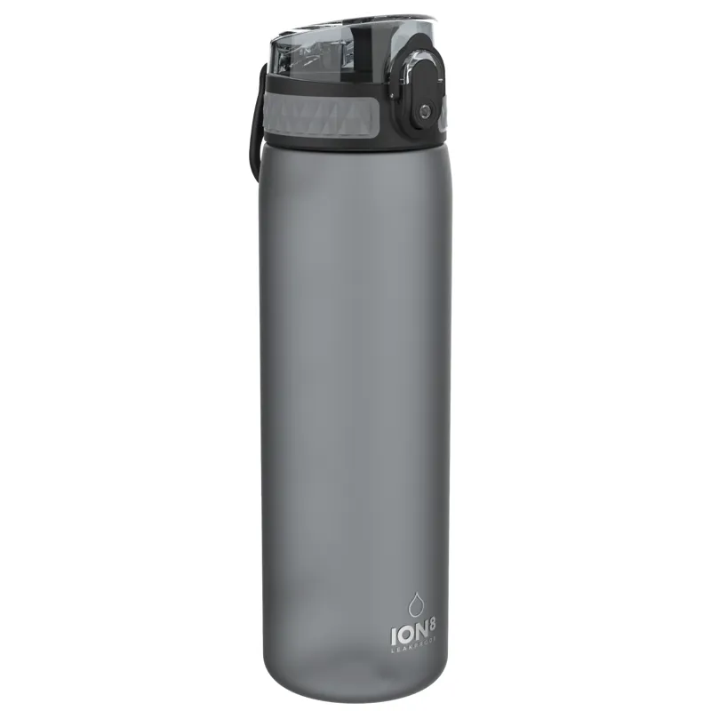 Ion8 Leak Proof Slim Water Bottle 500ml Grey