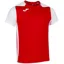 Joma Men's Record II Short Sleeve T-Shirt Red/White