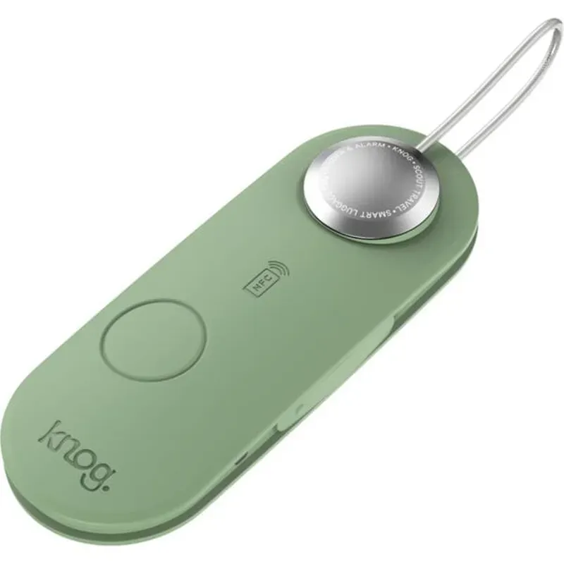 Knog Scout Travel Luggage Alarm and Finder Green One Size