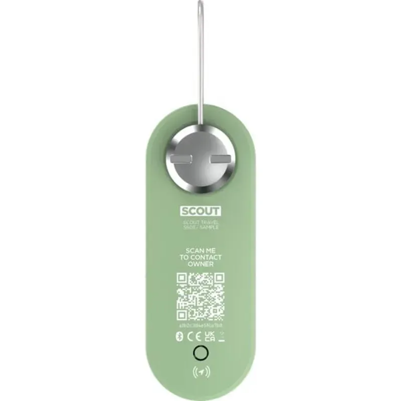 Knog Scout Travel Luggage Alarm and Finder Green One Size-3
