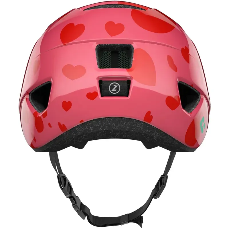 Lazer NutZ 2.0 KinetiCore Youth Helmet in Little Hearts-4