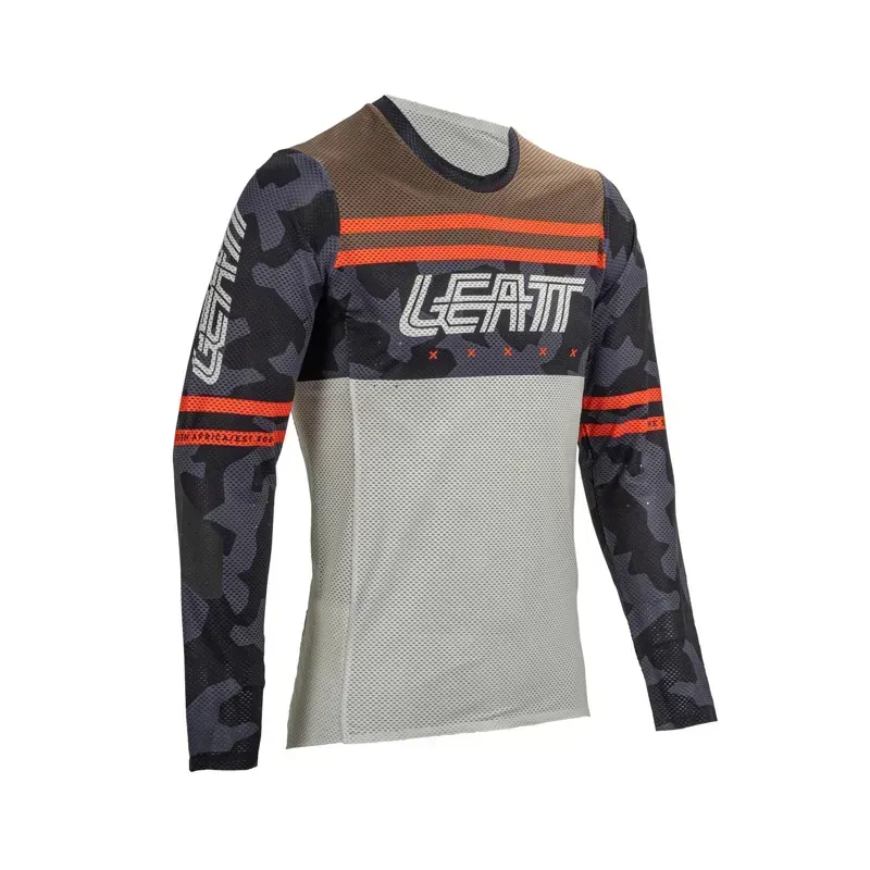 Leatt Gravity 4.0 MTB Jersey in Cream