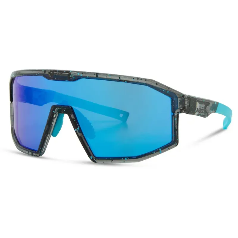 Madison Eyewear Enigma Sunglasses w/3 Lens Pack in Blue Black Splatter
