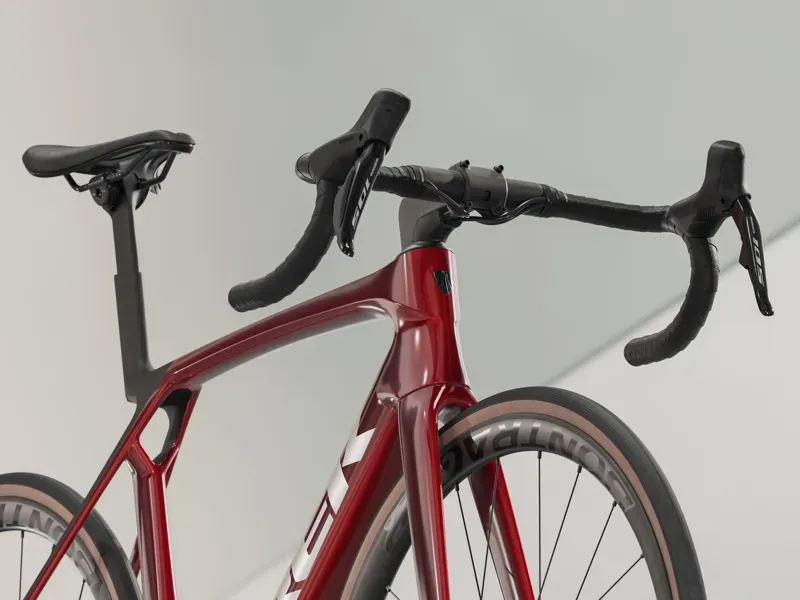 Trek Madone SL 6 Gen 8 Road Bike In Crimson-4