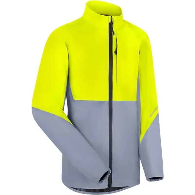 Madison Stellar Ultra Reflective Women's Waterproof Jacket In Hi-viz Yellow/Silver-1