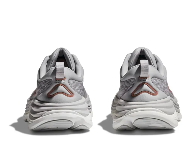 Hoka One One: Womens Trainers Gaviota 5 Running Shoes - Harbor Mist/Rose Gold-3