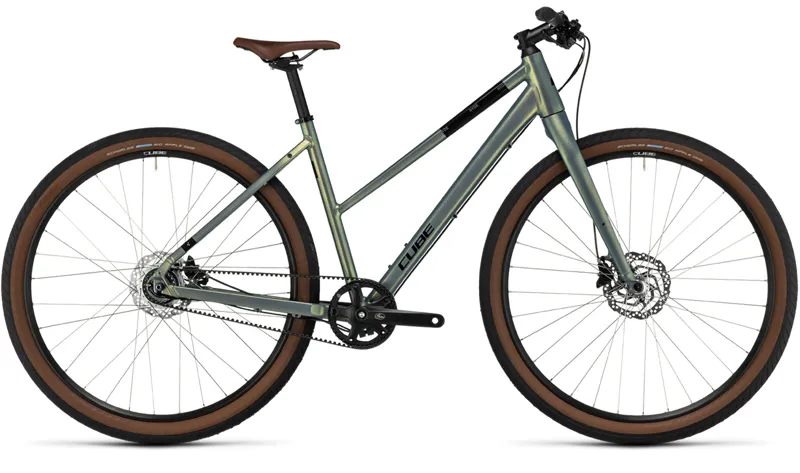 Cube: 2023 Hyde Pro Bike - Metalgreen/Black 
