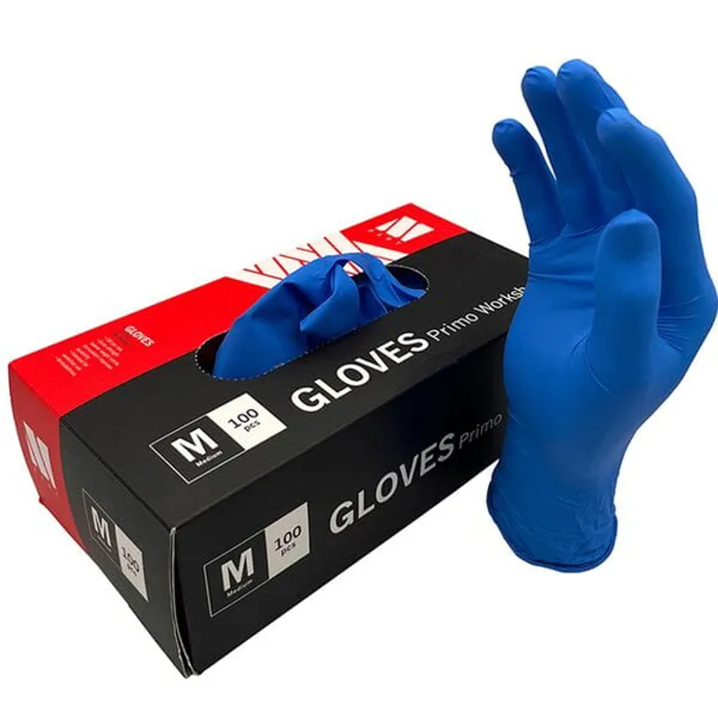 M Part Primo Nitrile Workshop Glove 6 mil Box 100