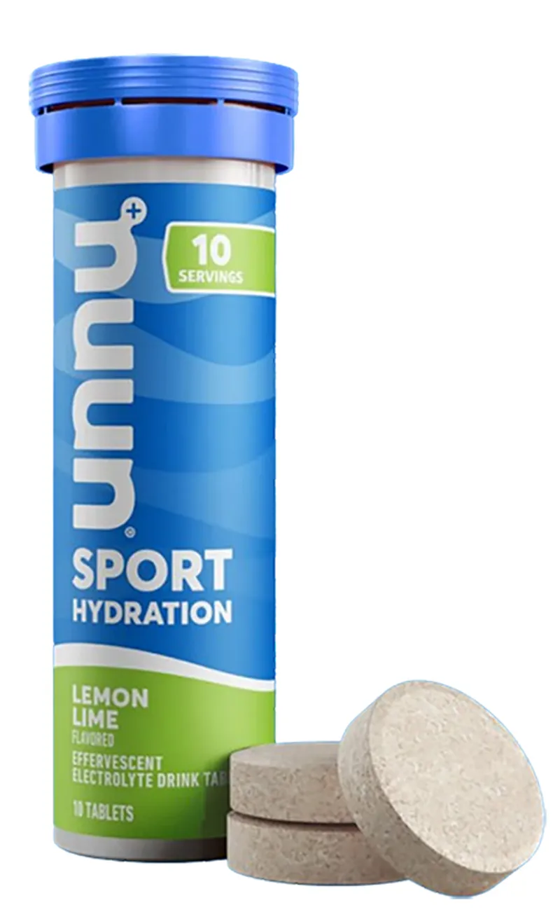 Nuun Sport Electrolyte Drink Lemon Lime 10 tablet Tube