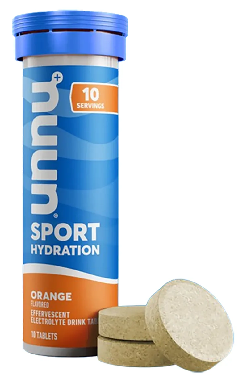 Nuun Sport Electrolyte Drink Orange 10 tablet Tube