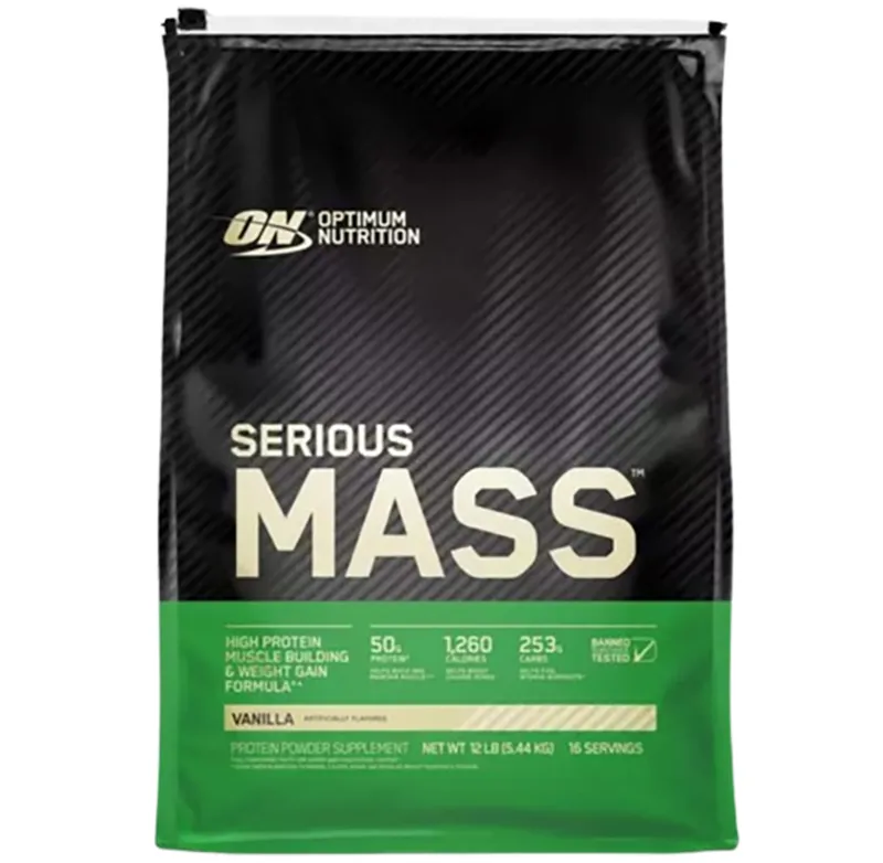Optimum Nutrition Serious Mass 12lbs Vanilla