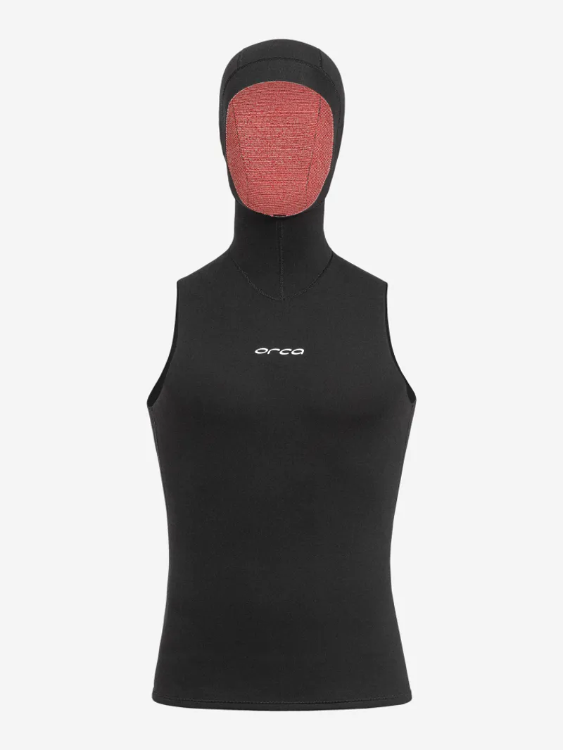 Orca Heatseeker Vest With Hood Black
