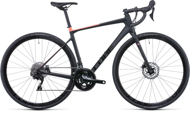 2022 Cube Axial WS GTC Pro Womens Road Race Bike in Black-1