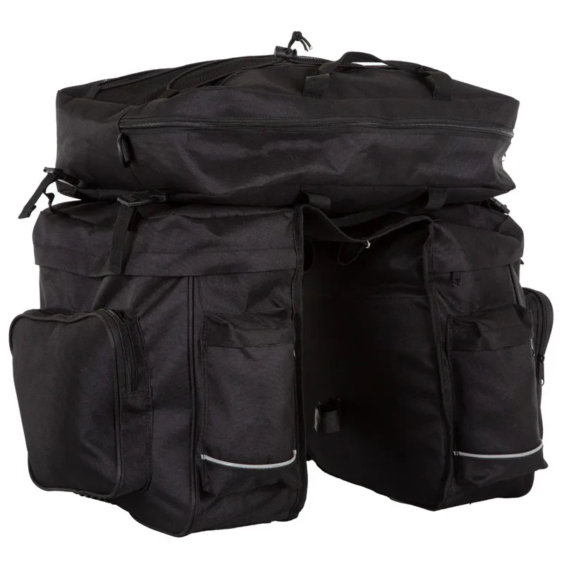 ETC Pannier Bag Triple 46L Black 46 litre