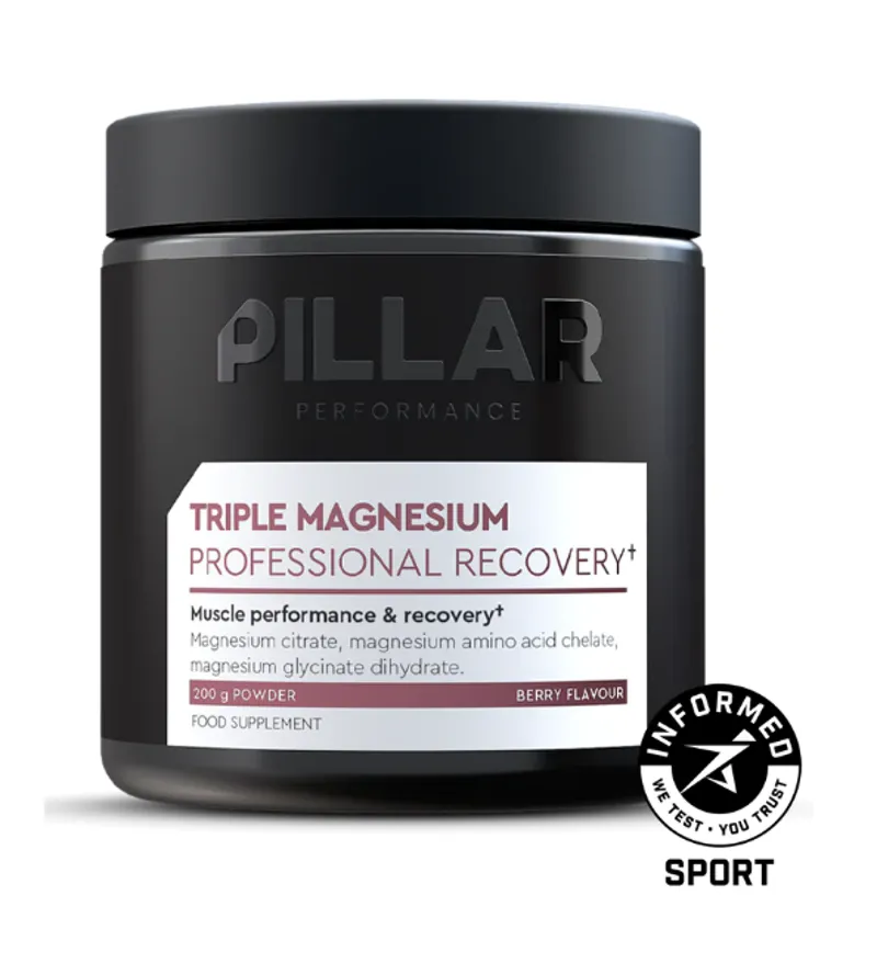 PILLAR Triple Magnesium Powder Berry 200g