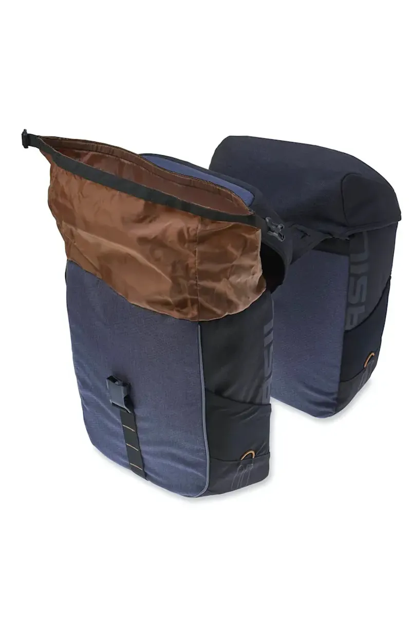 Basil: Miles Double Bag - Black Slate-2