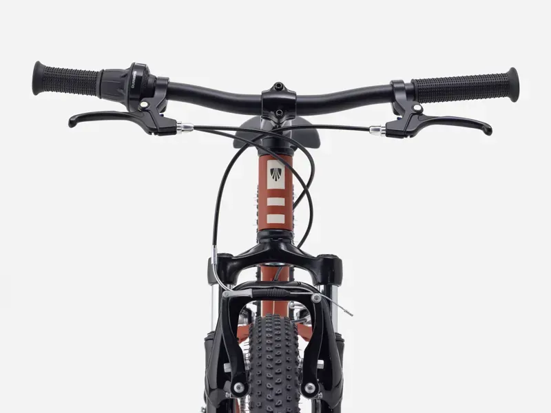 Trek Precaliber 24in Suspension Kids Hybrid Bike in Sedona Red-4