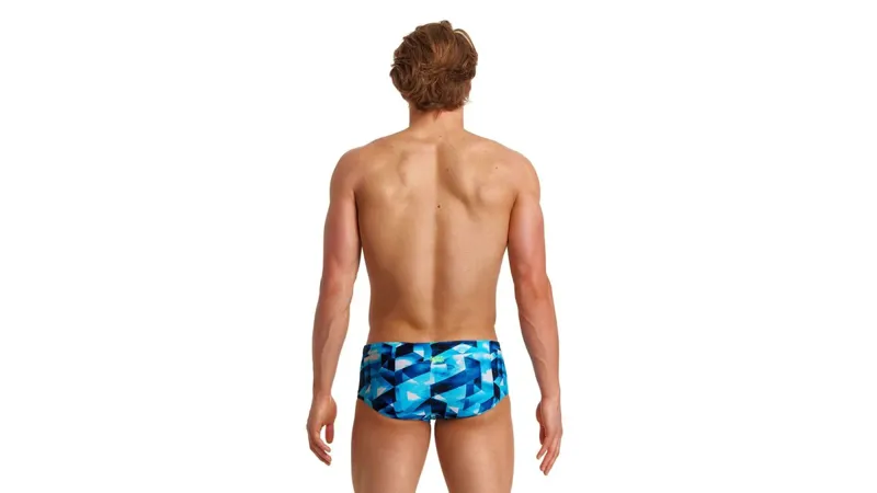 Funky Trunks: Men's Sidewinder Swim Trunks - Hidden Depths-2