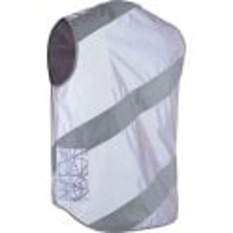 Wowow Roadie Full Reflective Vest - Silver-1