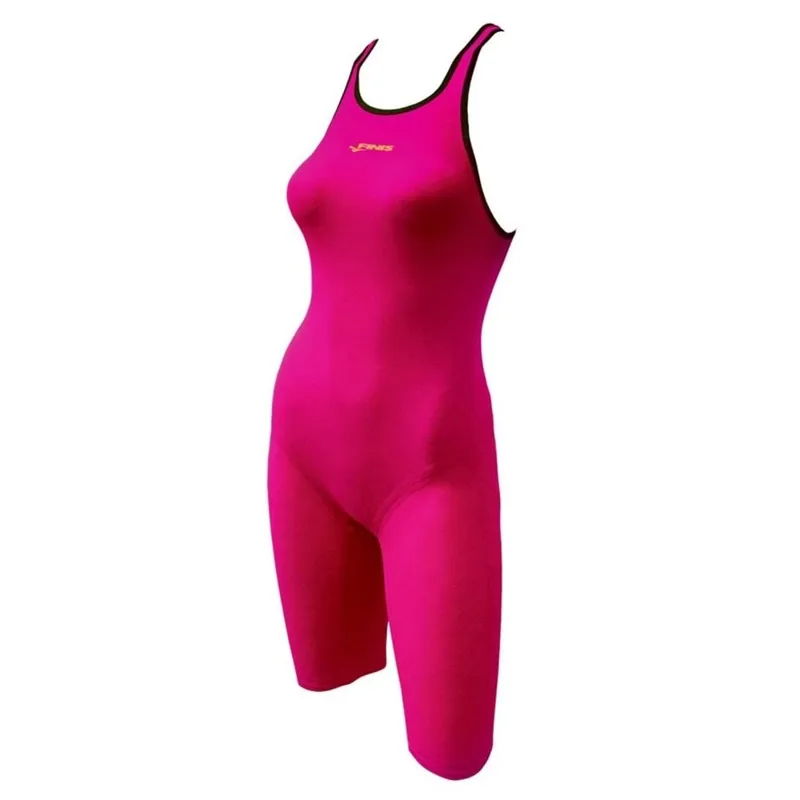 Finis Women's Fuse Open Back Kneeskin Pink