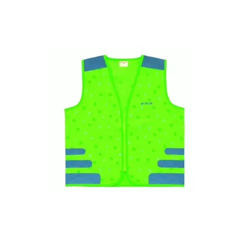 Wowow Nutty Jacket Gilet De Sécurité Enfant Jaune Fluorescent Taille M