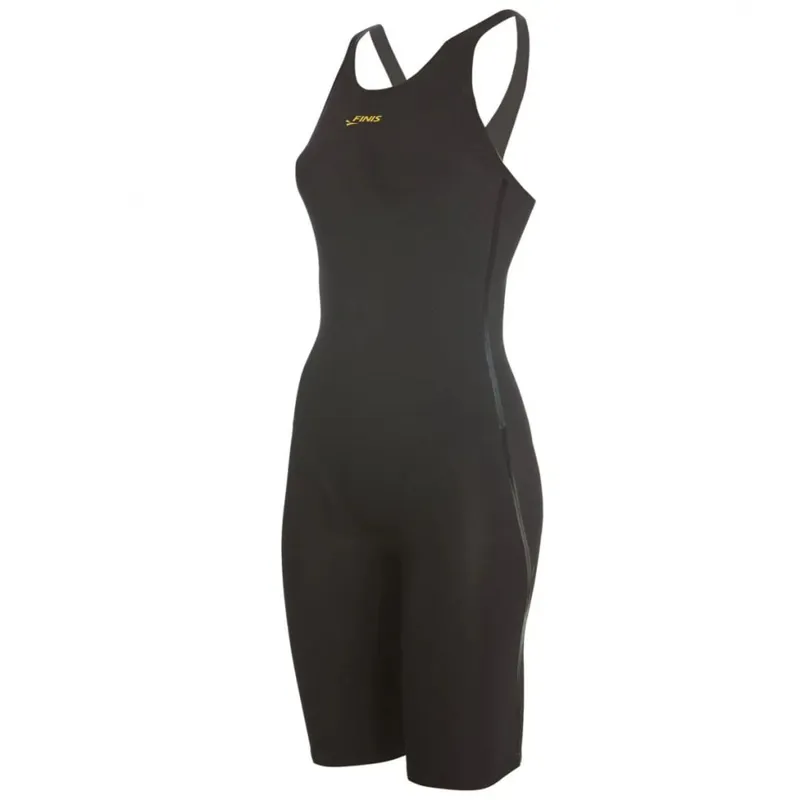 Finis Women's Vapor Pro Open Back Kneeskin Black-1