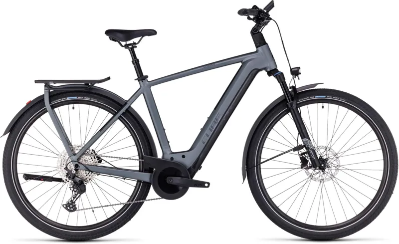 Cube: 2023 Kathmandu Hybrid Pro 750 E Bike - Flash Grey 