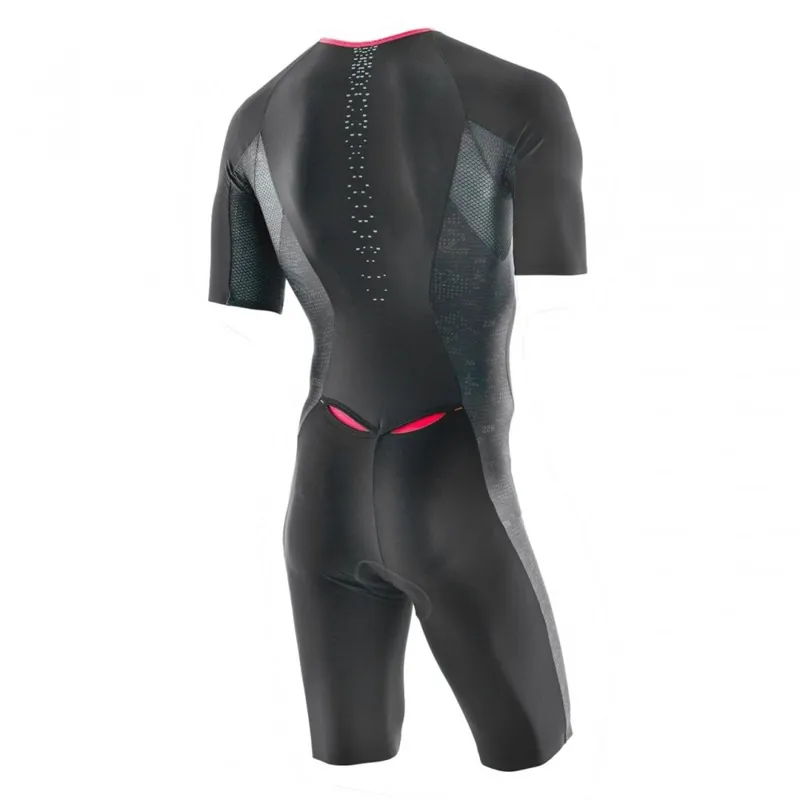 Orca Men's 226 Perform Aero Tri Race Suit Orange/Black-1