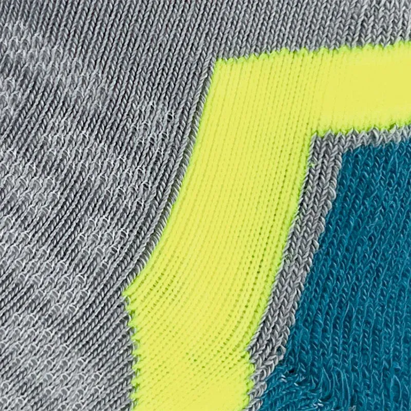 1000 Mile Men's Active Quarter Repreve Sock Black/Fluo/Teal-2