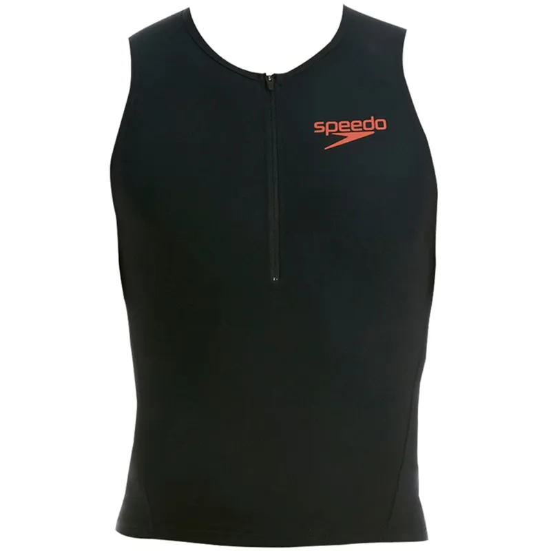 Speedo Men's LZR Racer Tri Pro Singlet Black/Red