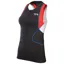 TYR Women's Competitor Singlet in Medium - Black/Coral