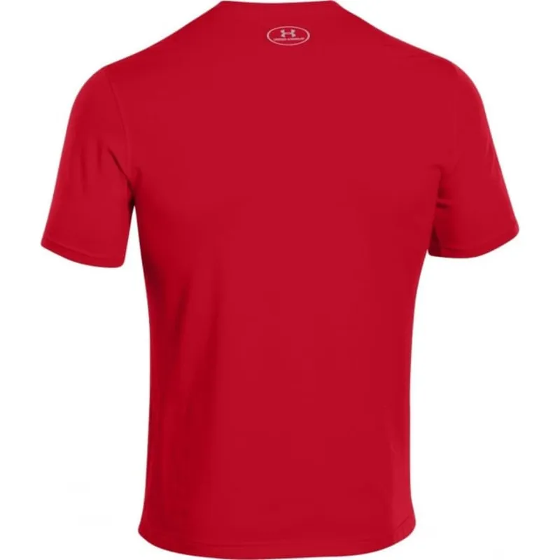 Under Armour Men's Sportstyle Logo T-Shirt Red XS-1