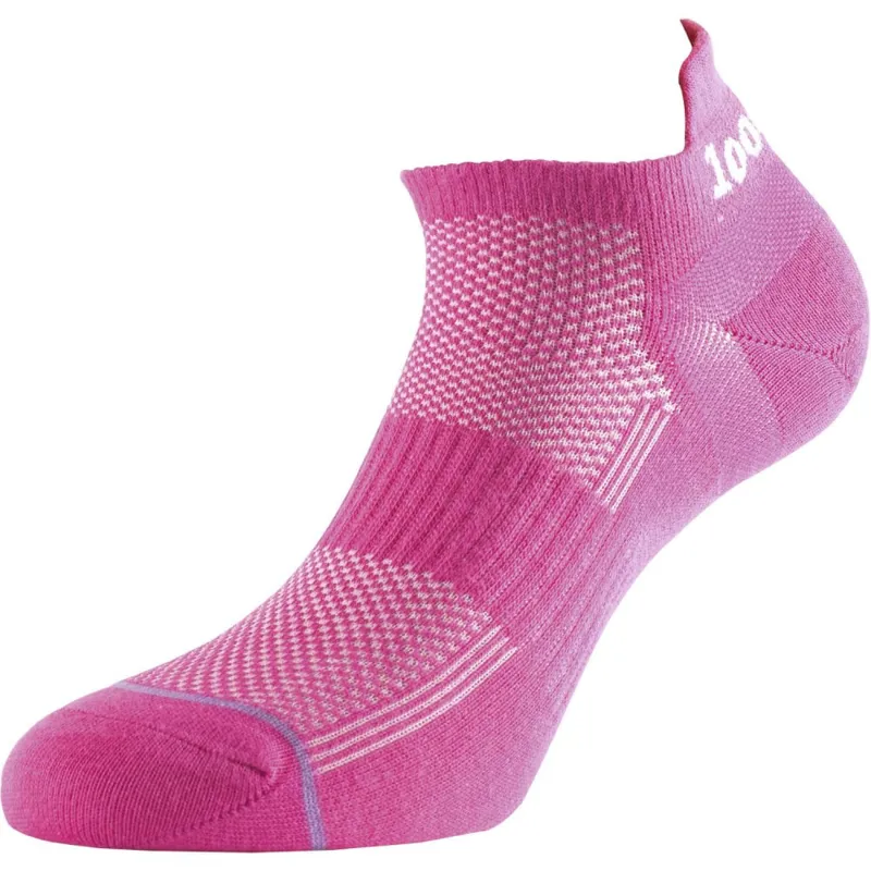 1000 Mile: Trainer Liner Sports Socks - Pink