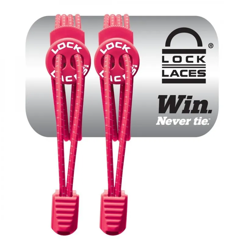 Lock Laces Hot Pink