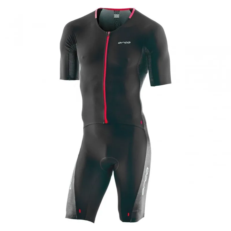 Orca Men's 226 Perform Aero Tri Race Suit Orange/Black
