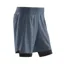  CEP Men's Run 2in1 Short - Grey/Black