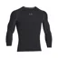 Under Armour Men's UA HeatGear Armour Long Sleeve Compression Shirt Black