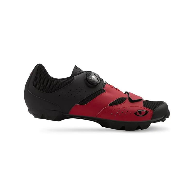 Giro Cylinder Mtb Cycling Shoes In Red-1