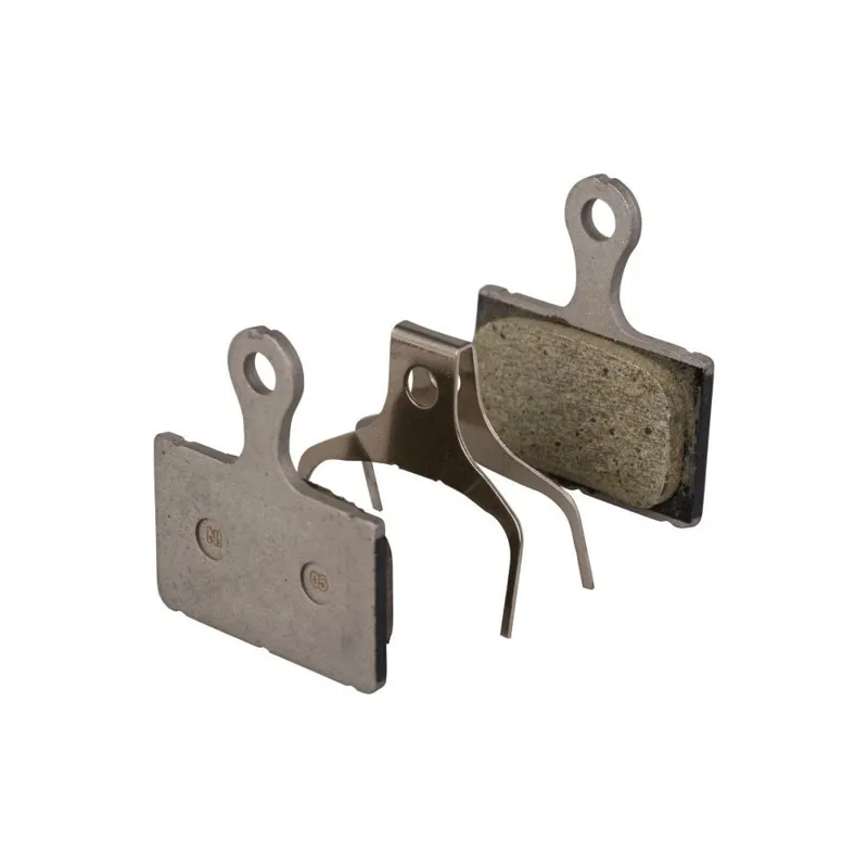 Shimano Spares BRBX K03S Pads and SPG Steel Back Resin - Silver Pair