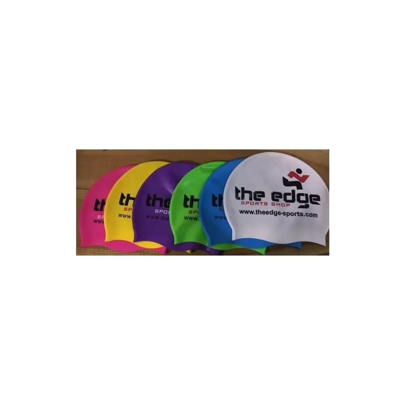 The Edge Sports Shop Silicone Swim Hat Pink